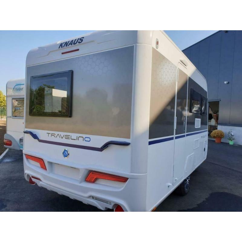 Knaus Travelino- moderne, lichte caravan voor 2 personen !