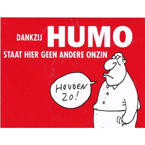 Humo "Kamagurka" Sticker /Autocollant