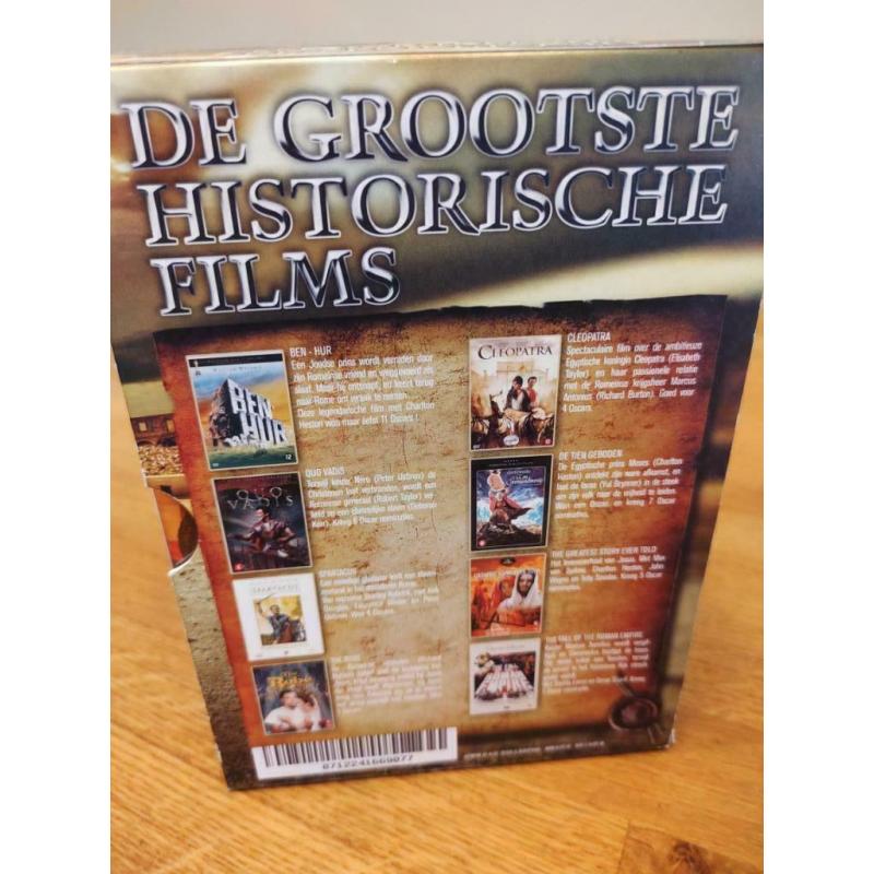De grootste historische films box dvd