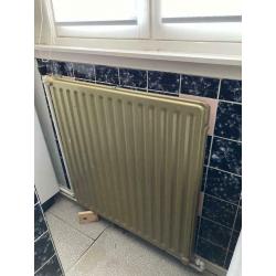 Chauffage / Radiateur Vintage Laqué Or