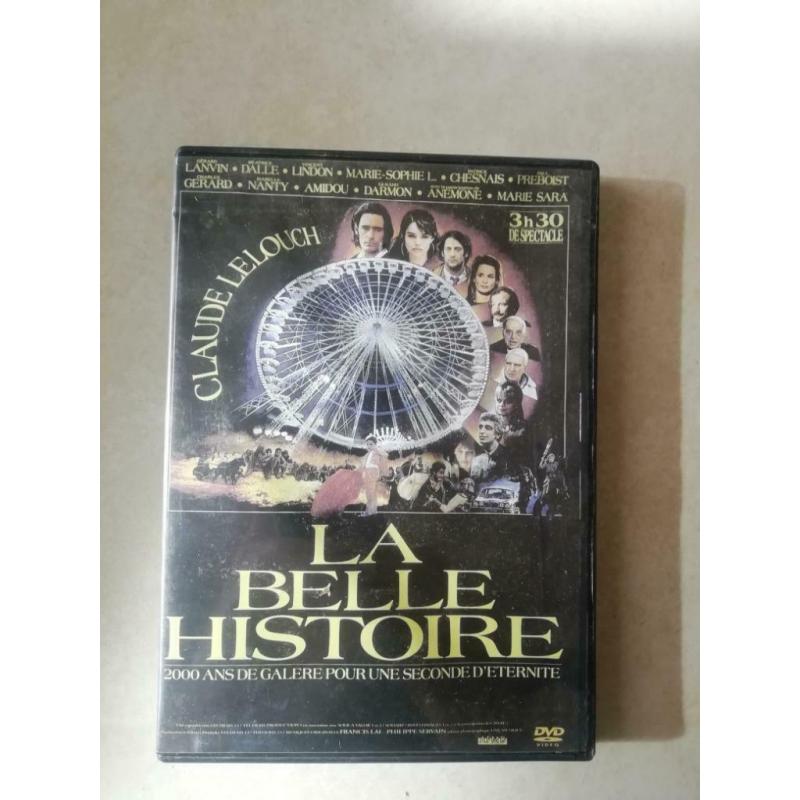 Vd dvd : La belle histoire. Comme neuf.