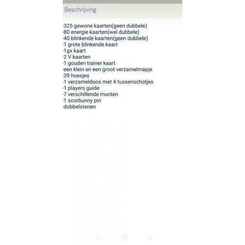 Pokémon kaarten & accessoires