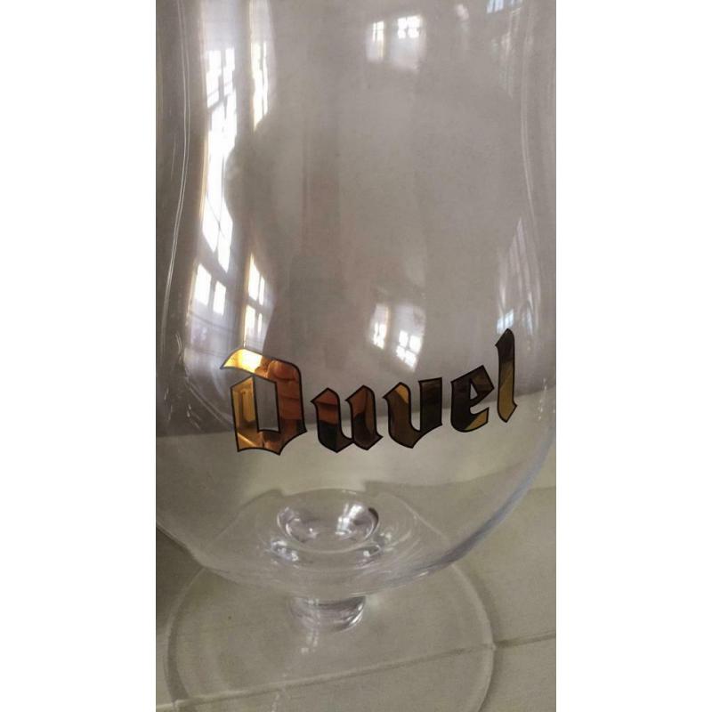 Duvel 3 liter glas