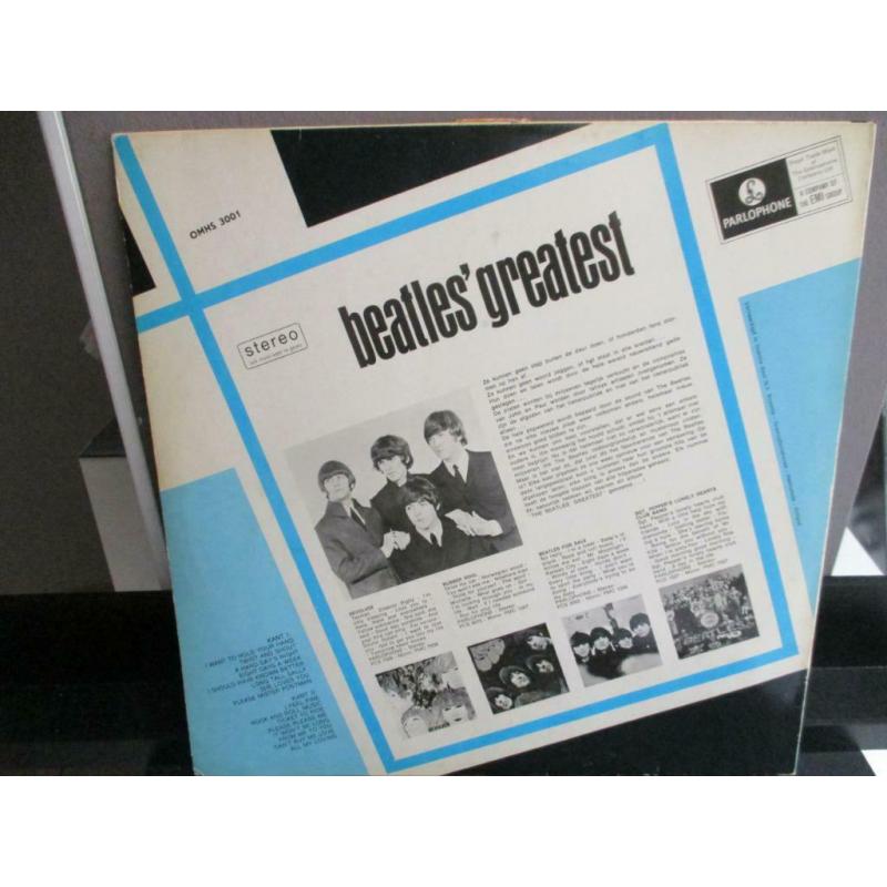 Beatles Greatest Hits 1975 Lp 'Good Condition'