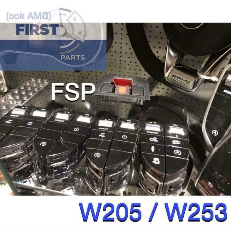 W205 W253 comand bediening knop L/R multimedia schakelaar kn