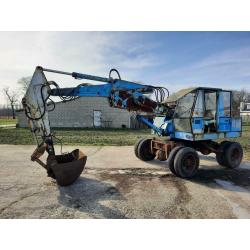 Fuchs 701 bandenkraan graafmachine atlas deutz