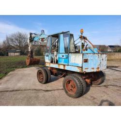 Fuchs 701 bandenkraan graafmachine atlas deutz