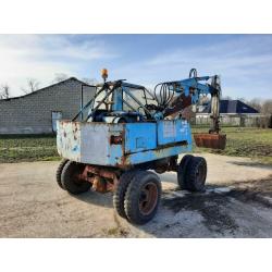 Fuchs 701 bandenkraan graafmachine atlas deutz