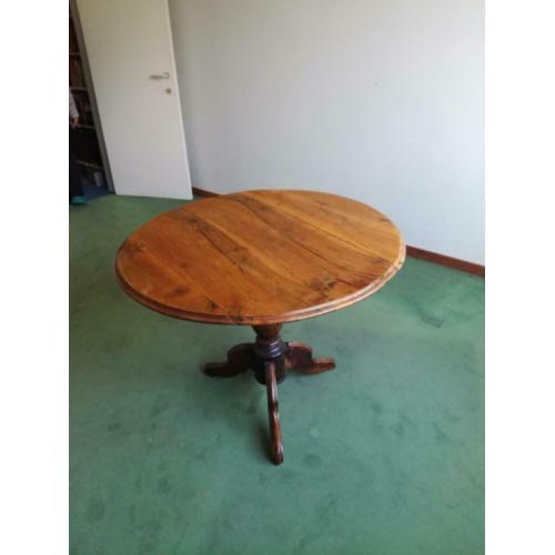 table ronde noyer
