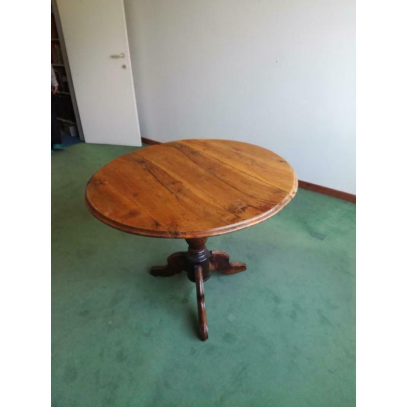 table ronde noyer