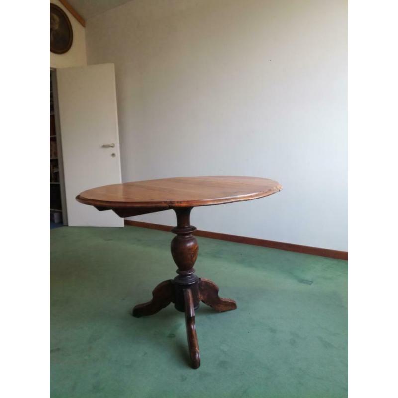 table ronde noyer