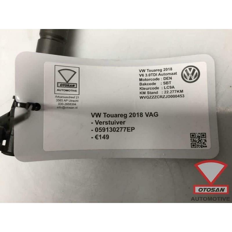 VW Touareg 2018 VAG Audi Verstuiver V6 TDI 059130277EP