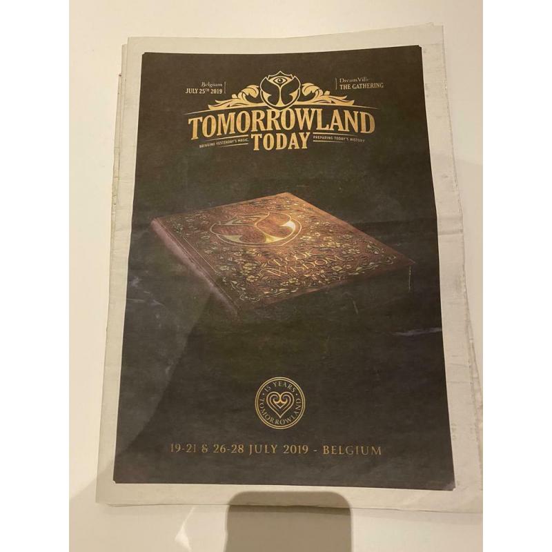 Tomorrowland krantjes
