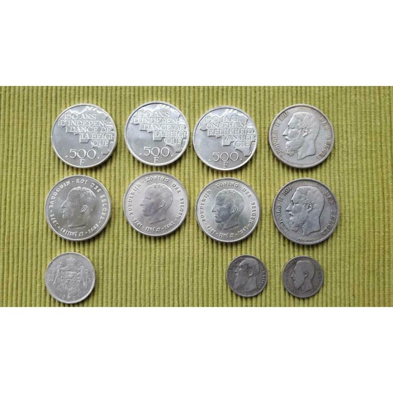 250 F Baudouin Roi des Belges 1951-17 juillet 1976 argent