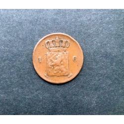Nederlandse munt - 1 cent - 1863