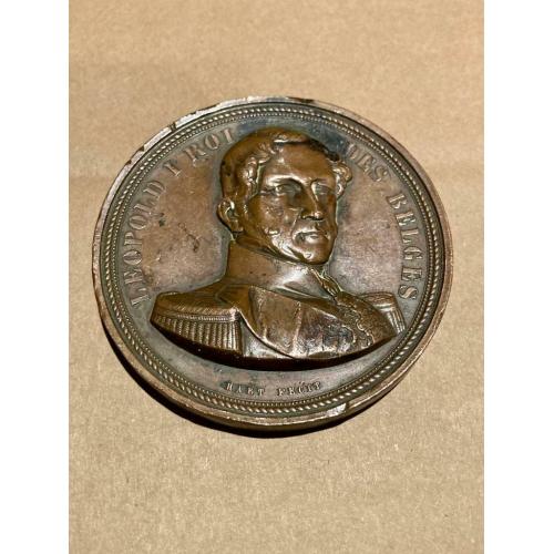 Médaille de bronze 1843 Inauguration Railway