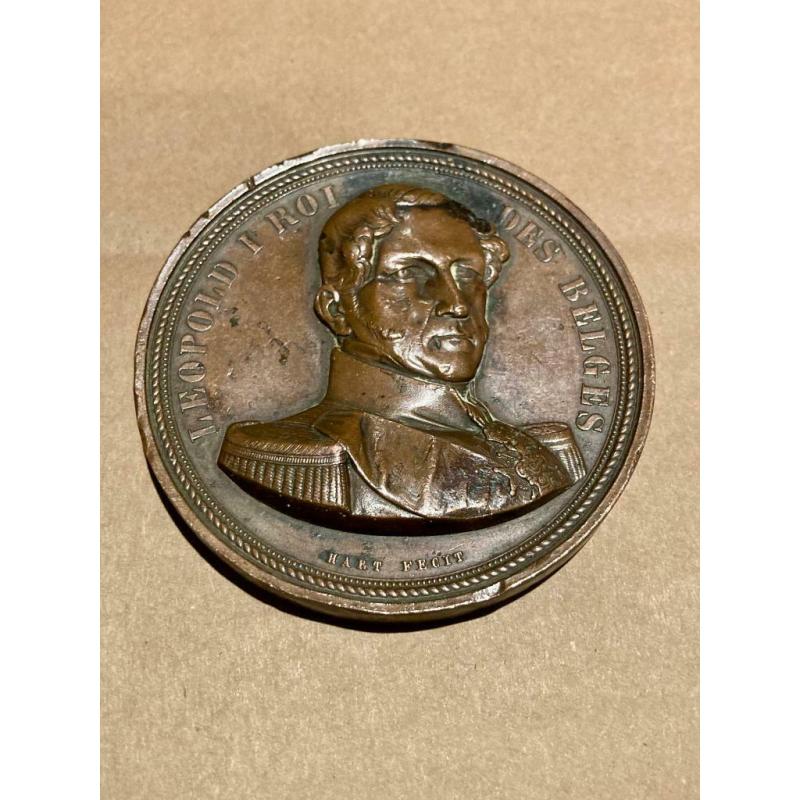 Médaille de bronze 1843 Inauguration Railway