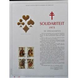KUNSTBLAD nr. 373- SPEELKAARTEN (SLECHTS 500 VAN GEMAAKT)