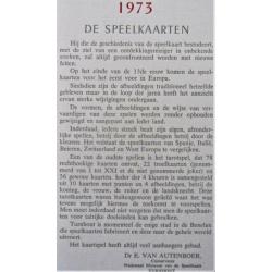 KUNSTBLAD nr. 373- SPEELKAARTEN (SLECHTS 500 VAN GEMAAKT)