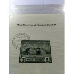 POSTZEGEL VAN BELGIË. 1euro