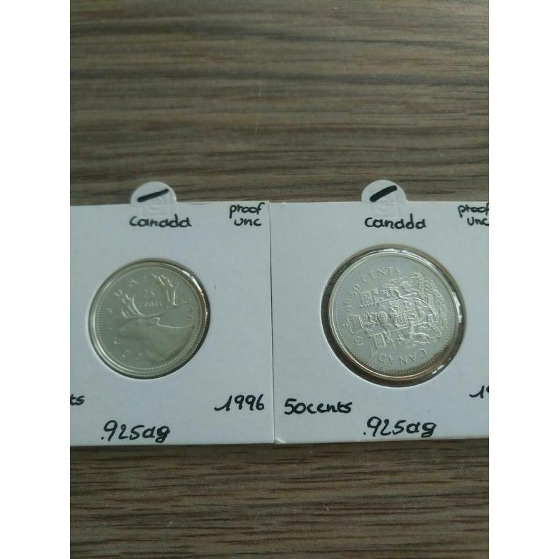 canada 4 munten zilver proof