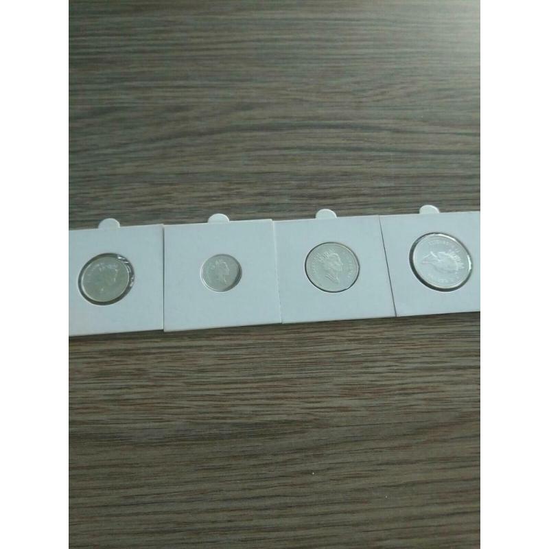 canada 4 munten zilver proof