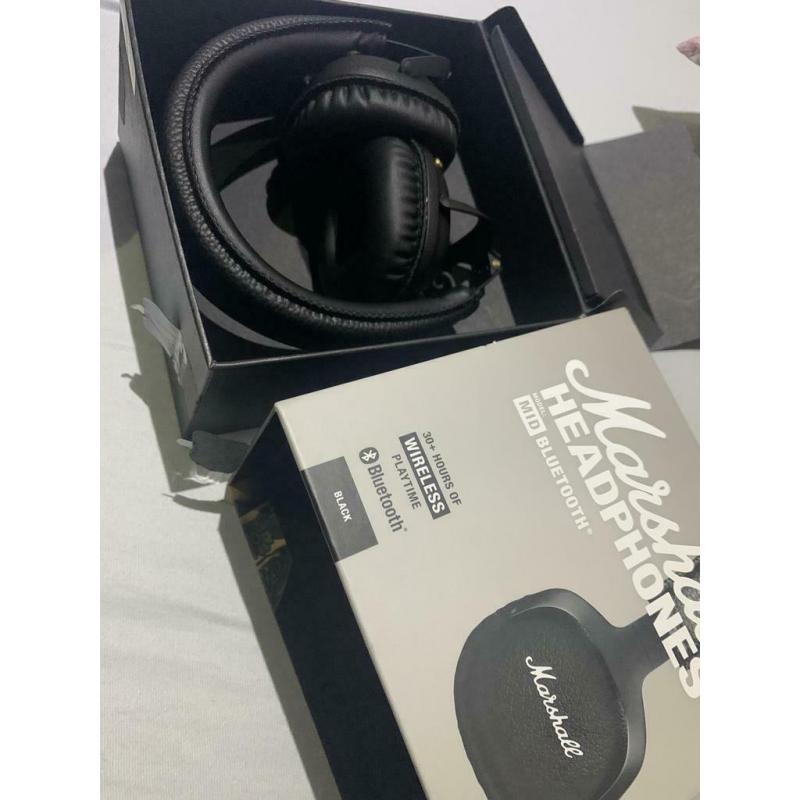 Casque Marshall noir