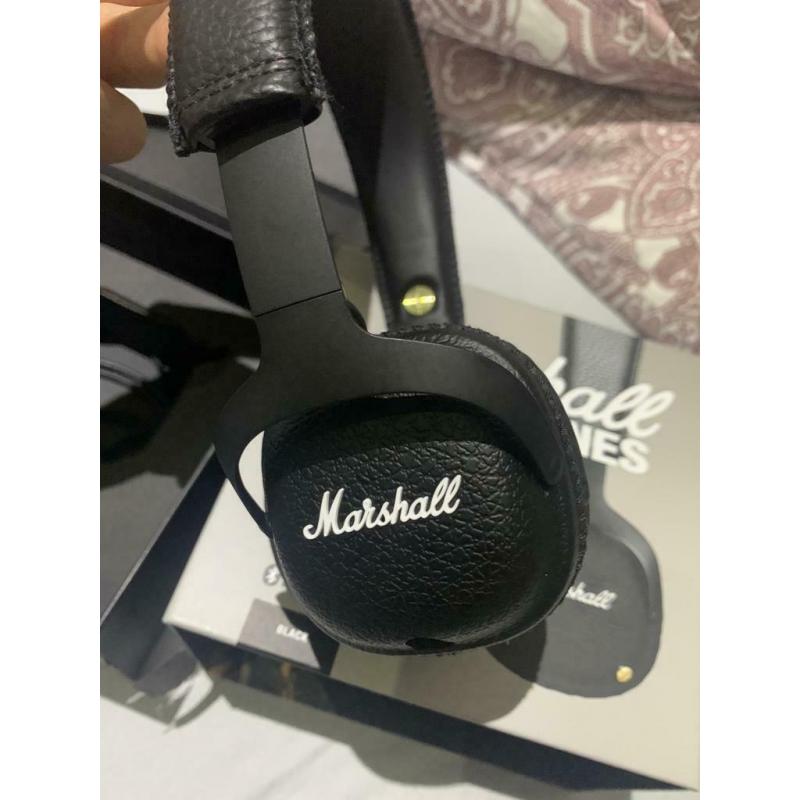 Casque Marshall noir
