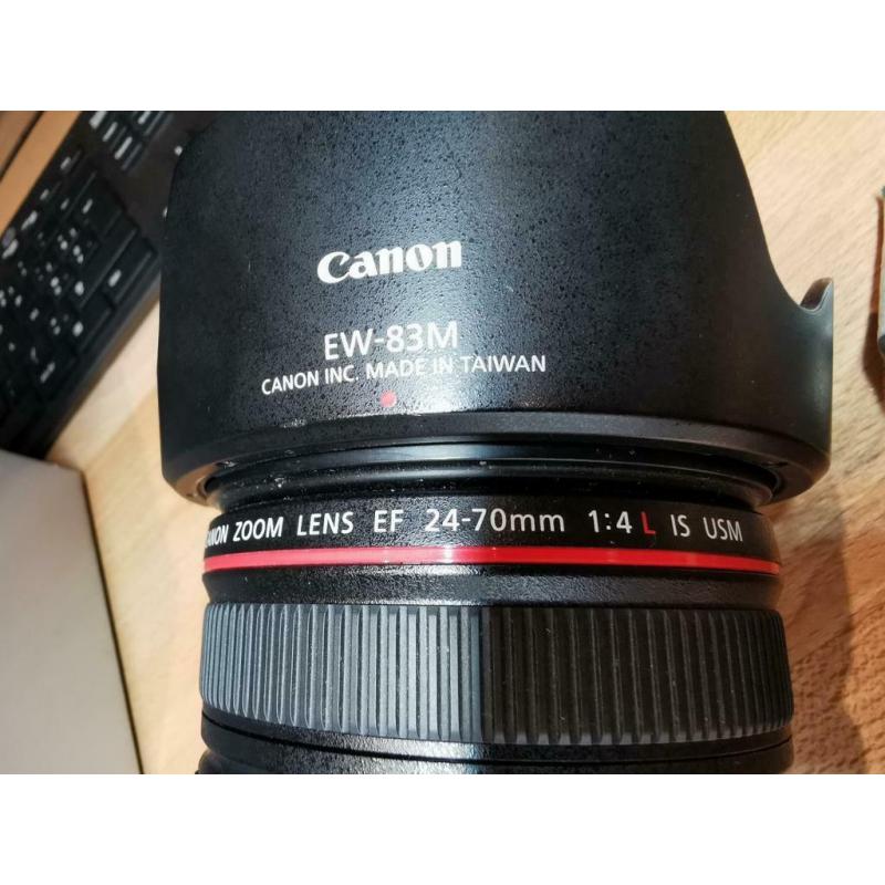 Canon 24-70 F4L IS USM Macro