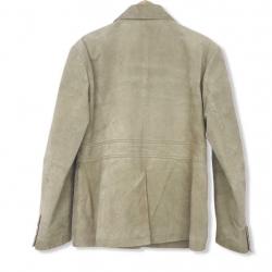 Veste femme courtly femme 100% cuir taille 42 L Large beige