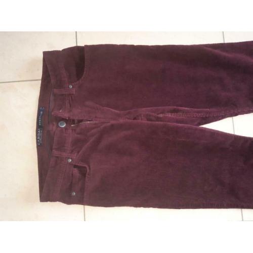 Broek ribfluweel