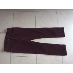 Broek ribfluweel