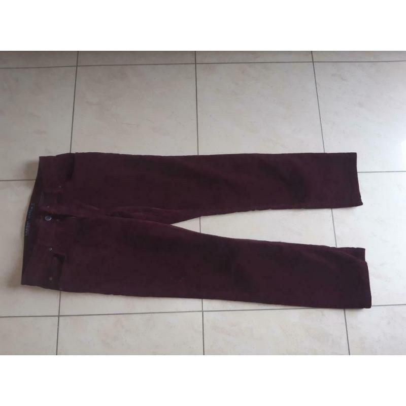 Broek ribfluweel