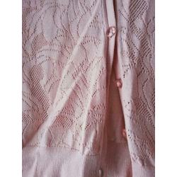 Zalmroze gilet Mayerline L