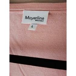 Zalmroze gilet Mayerline L
