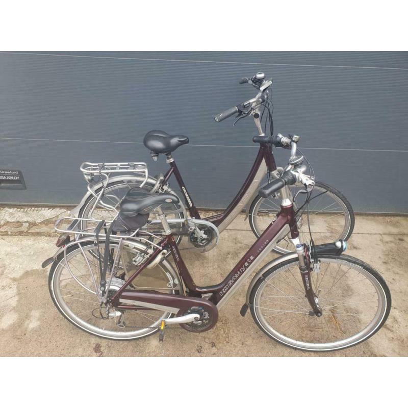 Set super mooie a merk e-bike,s koga en sparta
