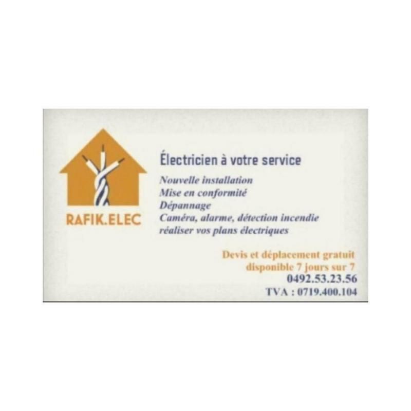 Électricien à votre service