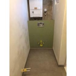 Renovatie elec sani cv Gyproc
