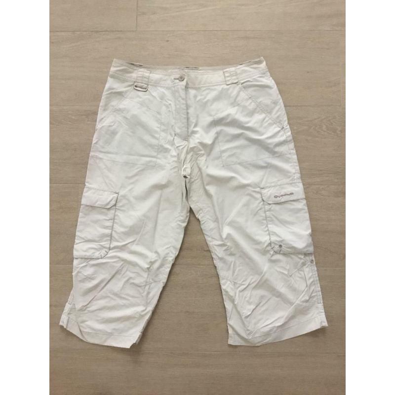 Quechua unisex 3/4broek in zeer mooie staat maat M