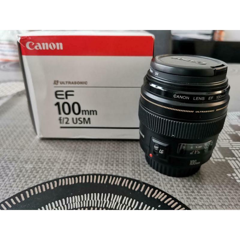 Canon 100mm F2 USM