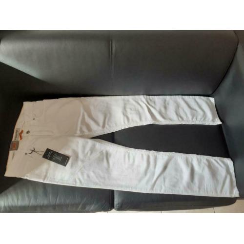 Alberto Jeans Pipe Regular Slim Fit T400 Blanc (4817-1975 -