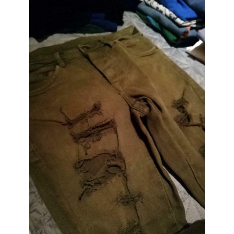 Mooie jeansbroek maat medium merk Coolcat