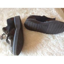 Mocassins noirs Zara P. 39