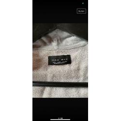 Grijze hoodie ZARA