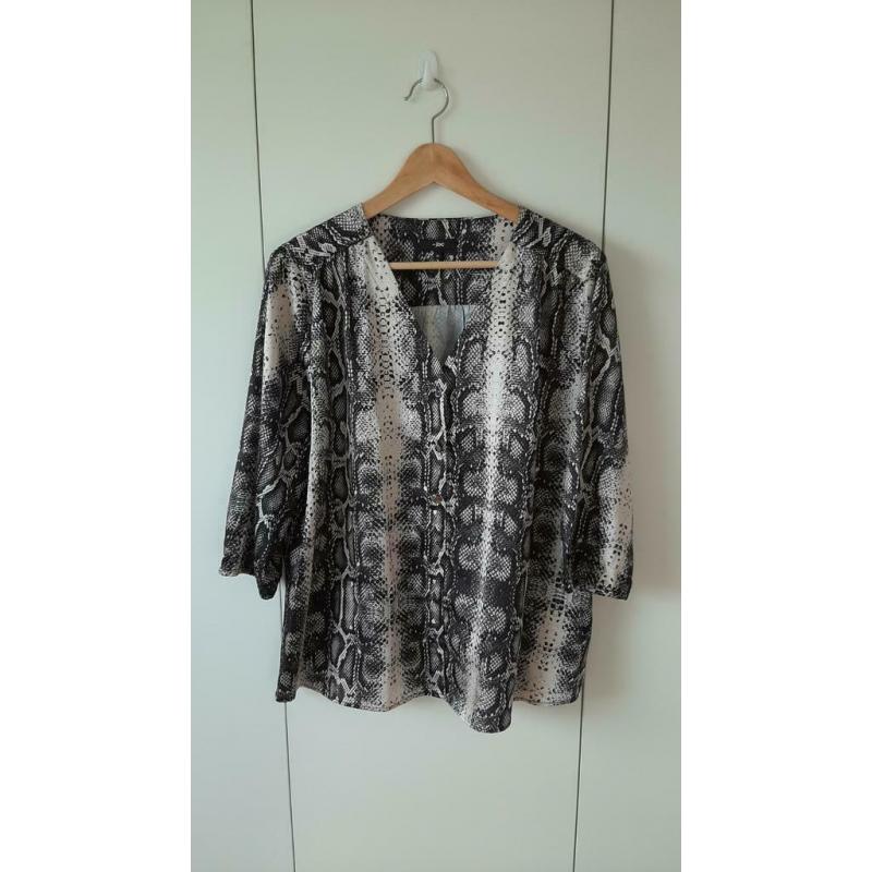 Blouses lange mouwen maat 44