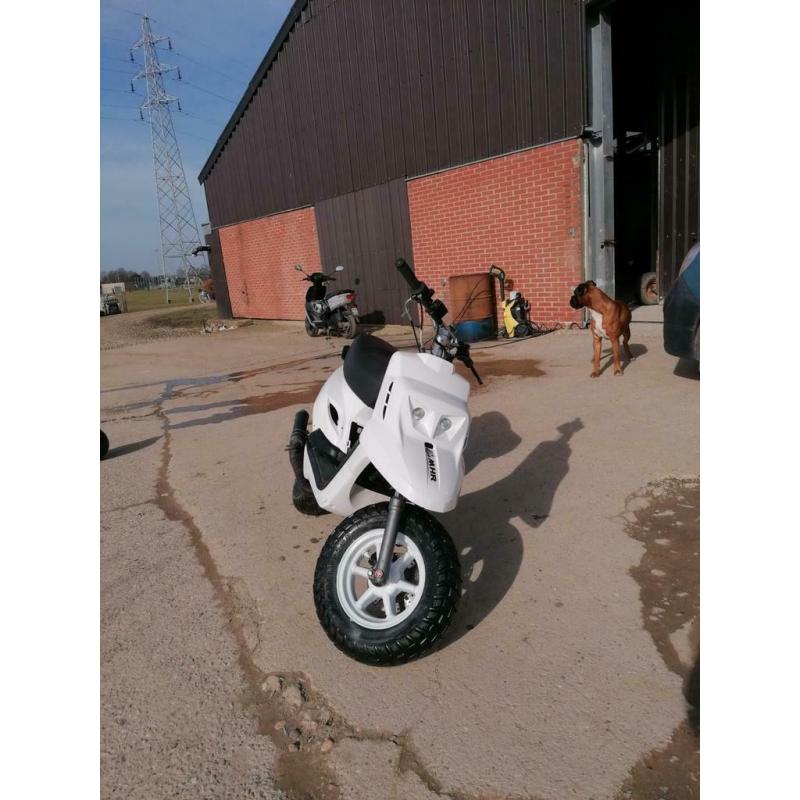 MBK BOOSTER 2014 A klasse full malossi 70cc