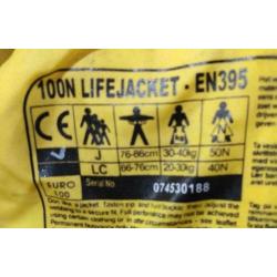 Zwemvest Yamaha Junior 100 N voor kinderen 30 tot 40 kg
