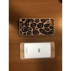 iPhone 7 128 gb wit/grijs