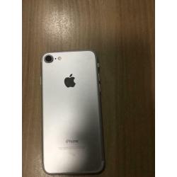 iPhone 7 128 gb wit/grijs