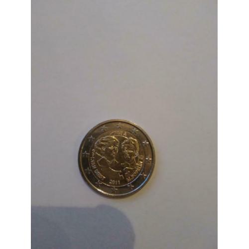 2 euro munt m.poppelin